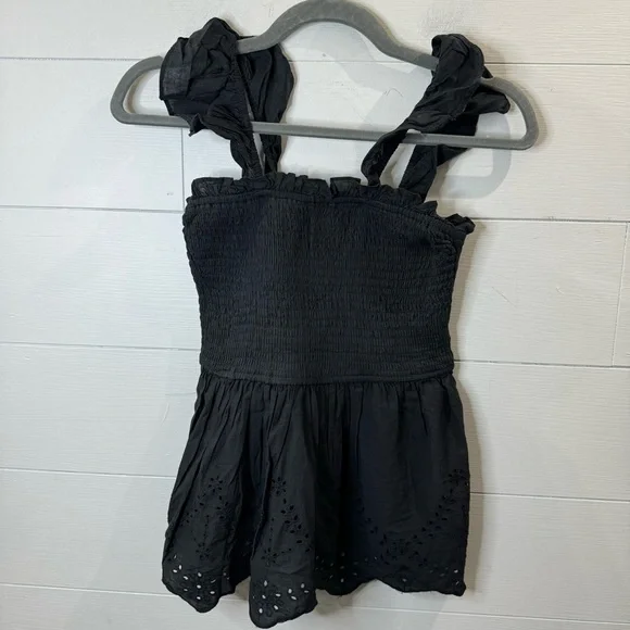 Japna | NWT Anthropologie Sleeveless Ruffle Top Size XS - Picture 1 of 7